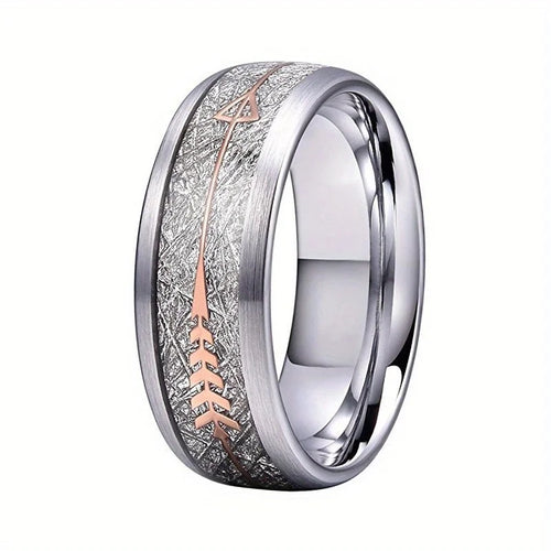Bague Arrow - Acier Inoxydable Homme