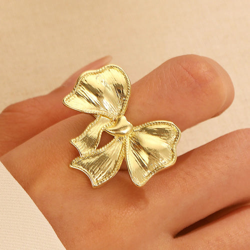 Bague Bow - Acier Inoxydable Femme