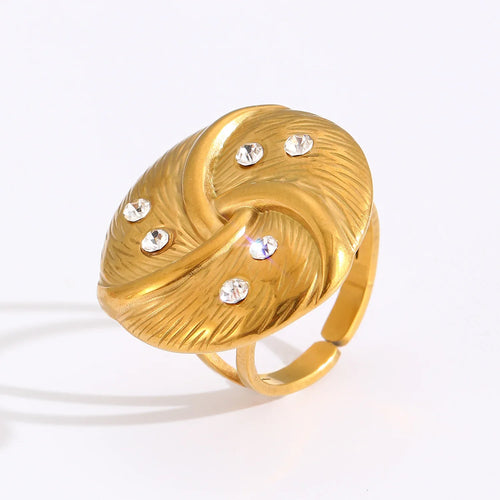 Bague Celeste - Acier Inoxydable Femme