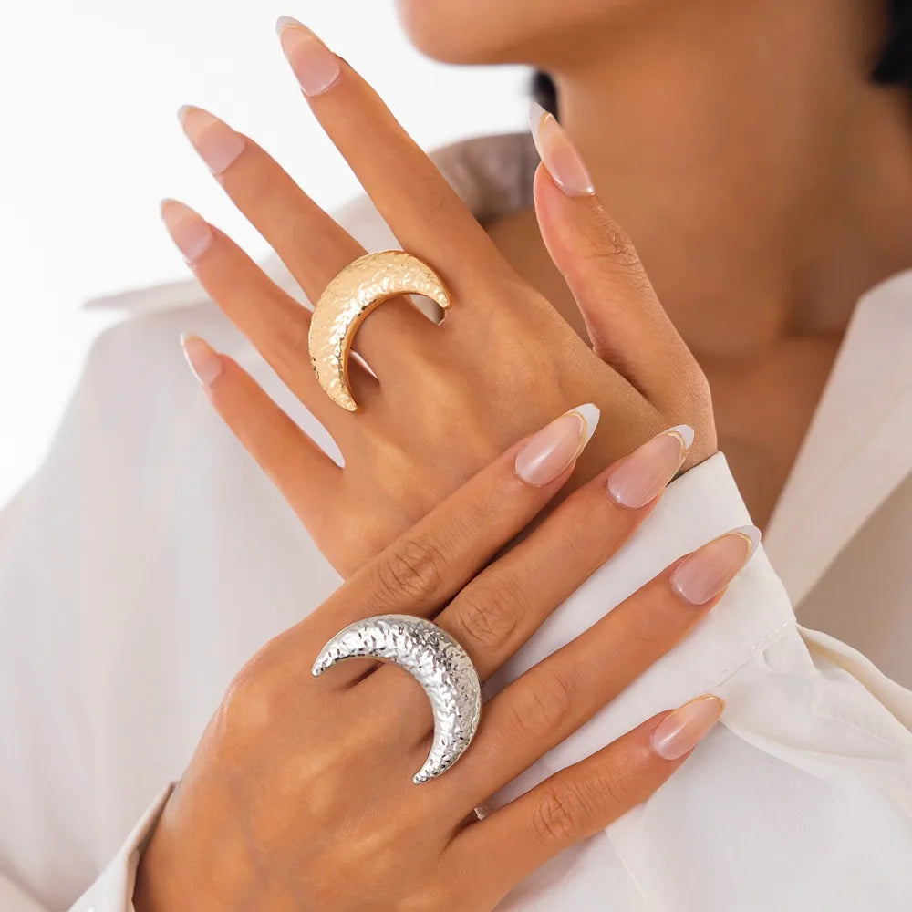 Bague Luna - Acier Inoxydable Femme