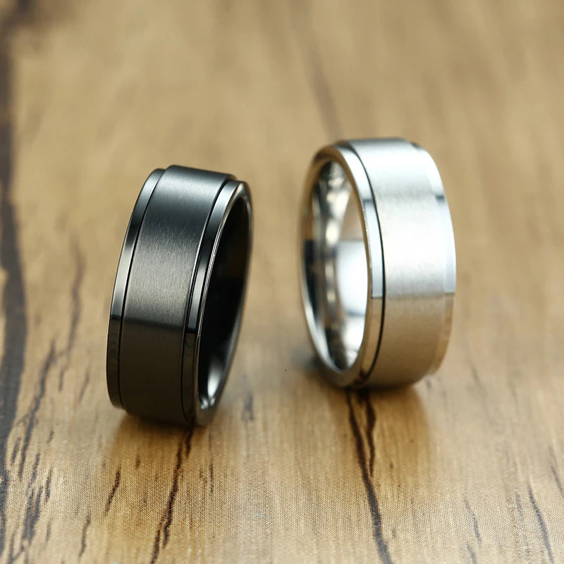 Bague Nero - Bague Anti Stress Homme