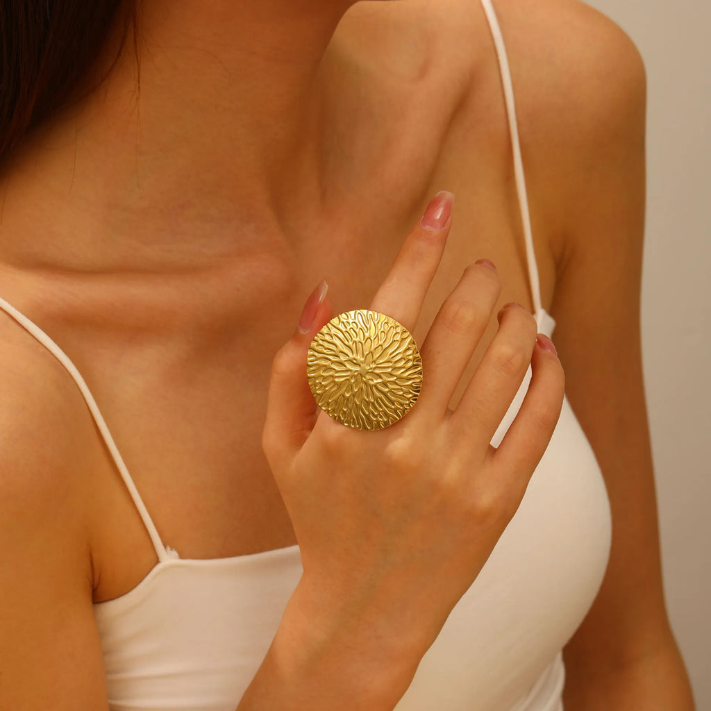 Bague Solar - Acier Inoxydable Femme