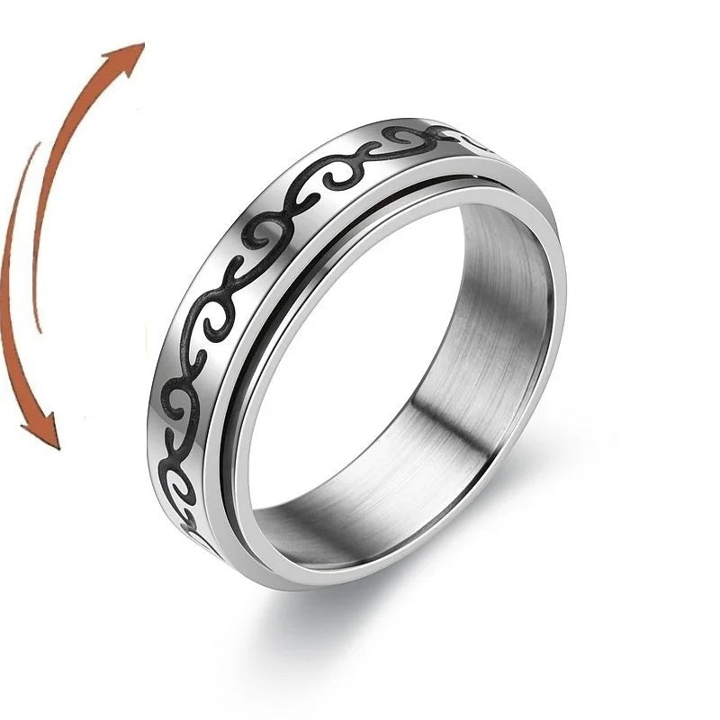 Bague Tribal - Bague Anti Stress Mixte