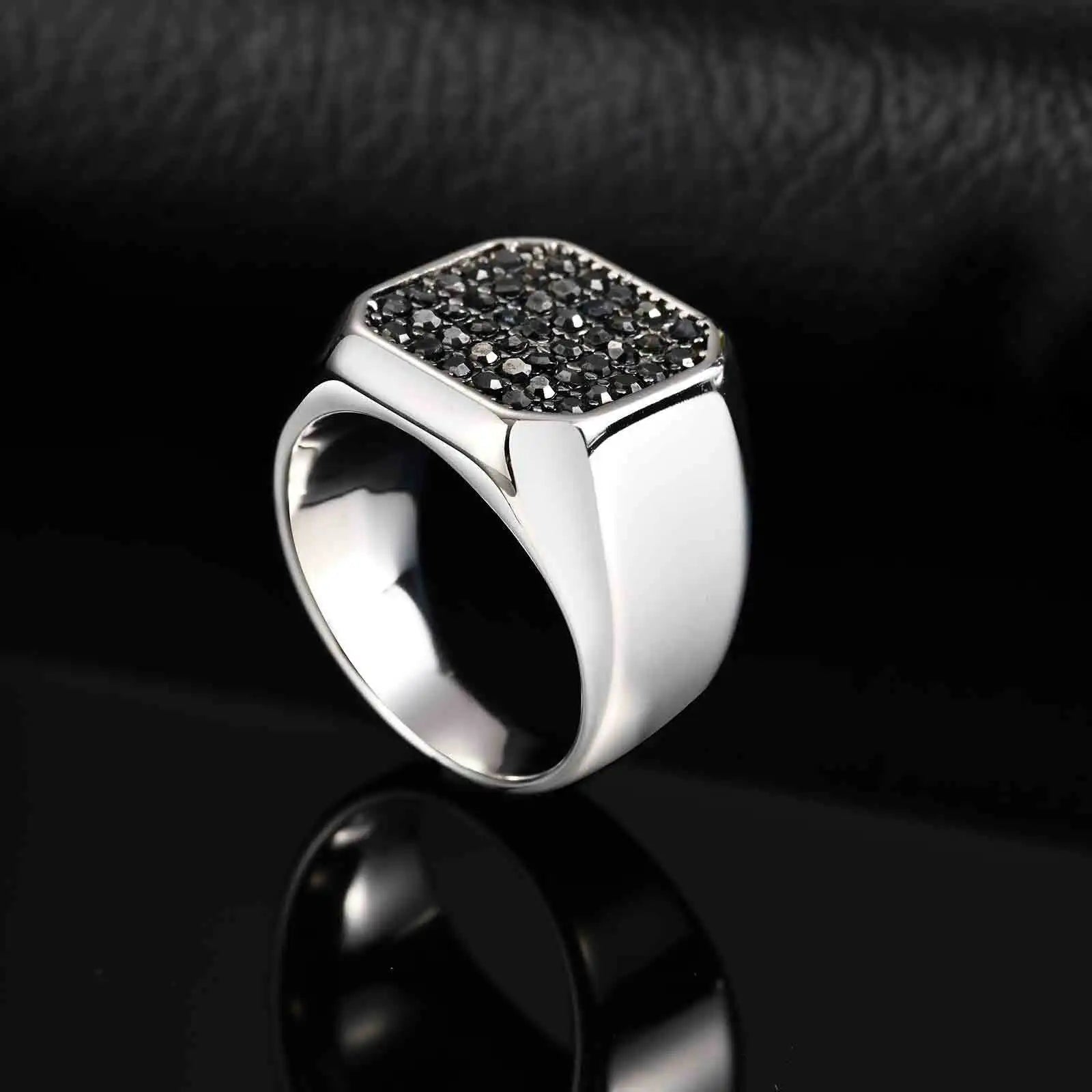 Chevalière Eclipse - Acier Inoxydable Homme