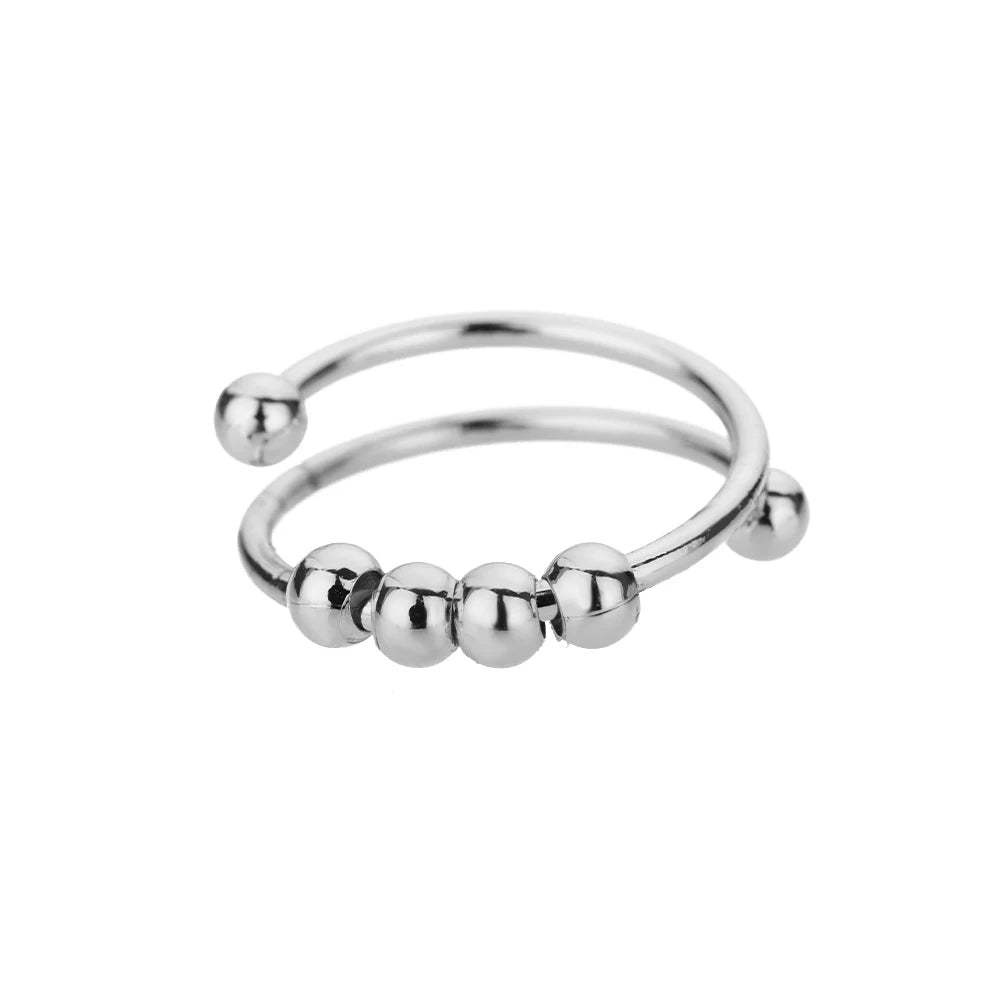 Bague Flow Beads - Bague Anti Stress Femme