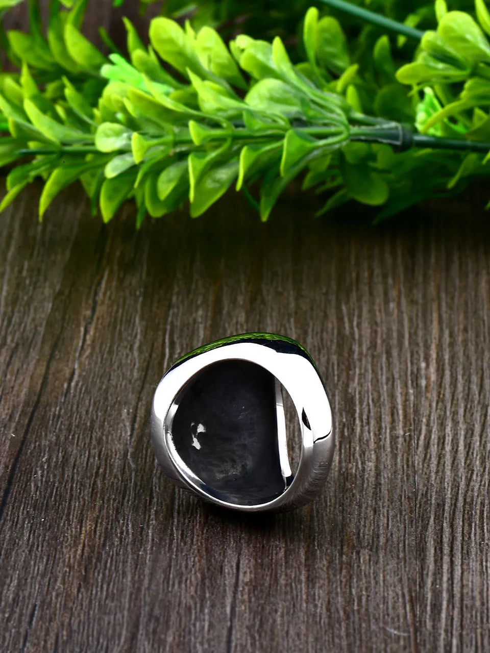 Chevalière Sacred Tree - Acier Inoxydable Homme