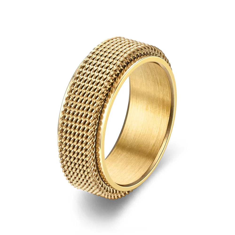 Bague Forge - Bague Anti Stress Homme