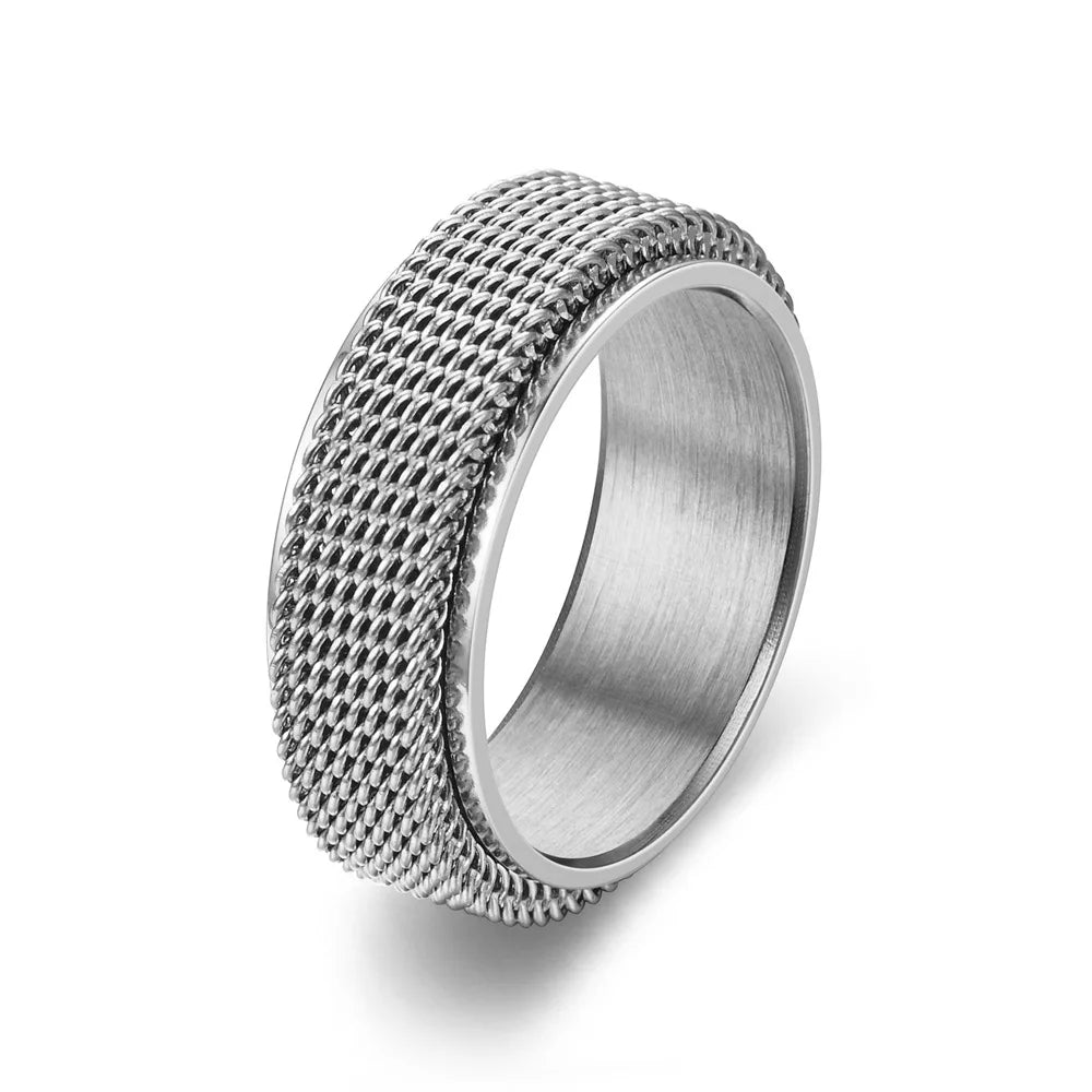 Bague Forge - Bague Anti Stress Homme