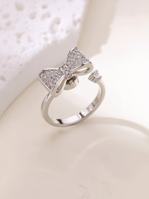 Bague Bow Spin - Bague Anti Stress Tournante