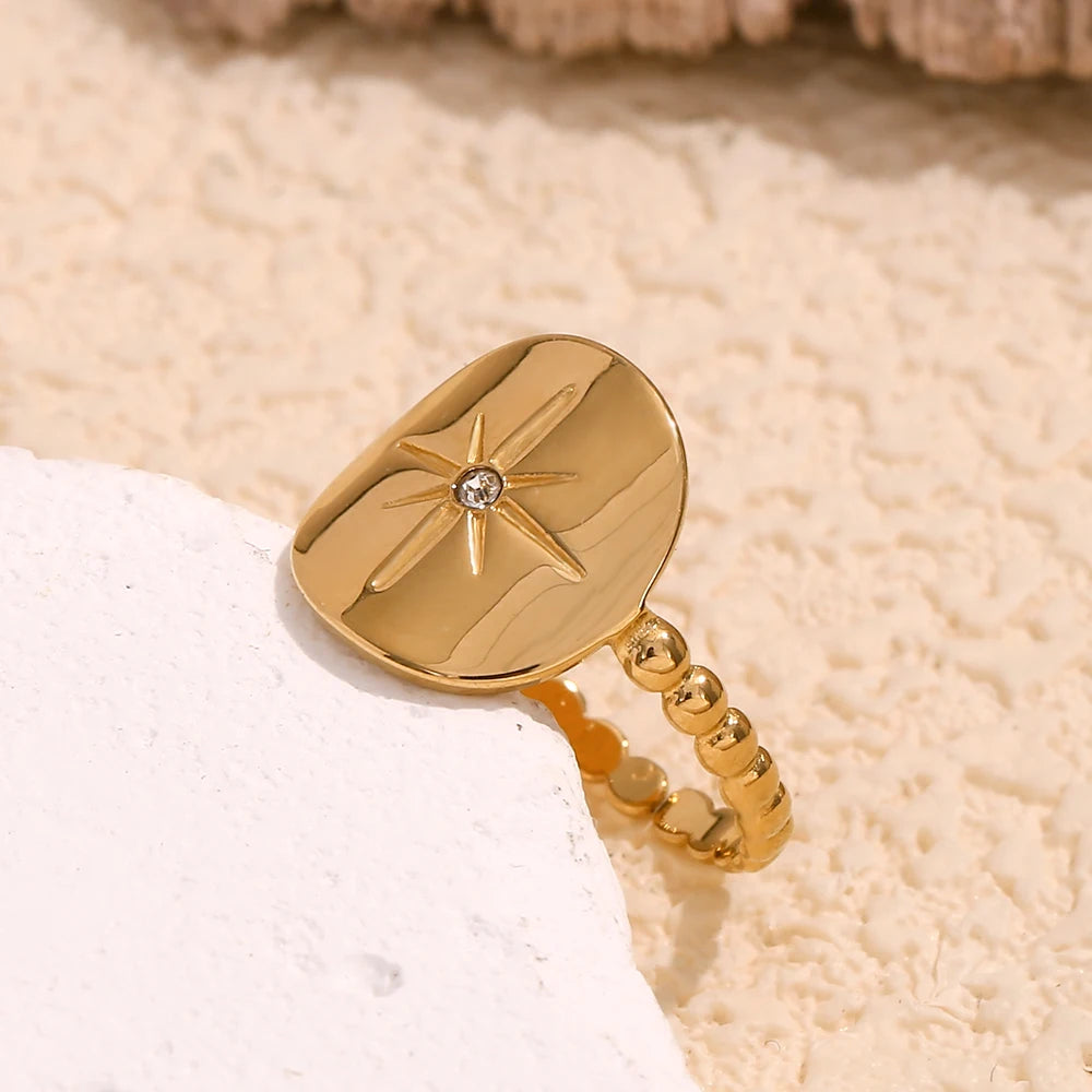 Chevalière Astra - Acier Inoxydable Femme